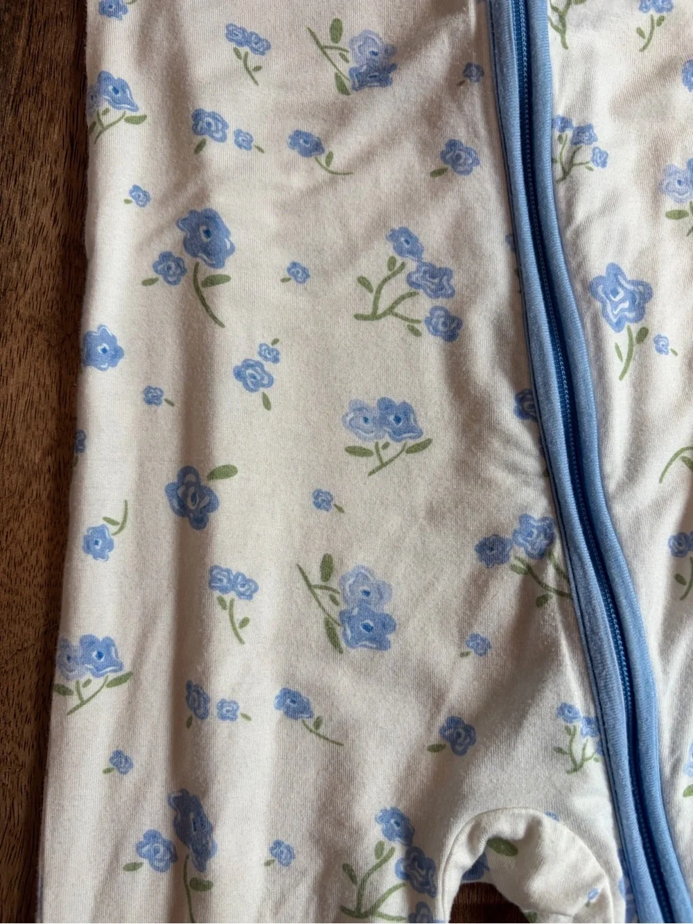 Little One Shop Bamboo Floral Footie One-Piece Pajama - Baby